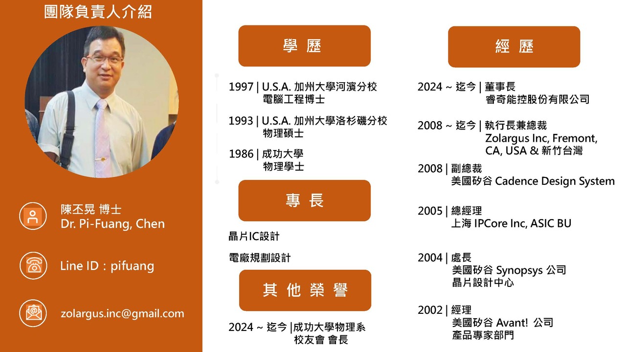 負責人介紹 About CEO